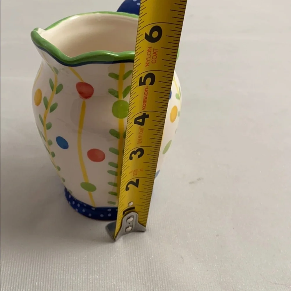 Kimberly Hodges Cupcakes and Cartwheels multicolor creamer